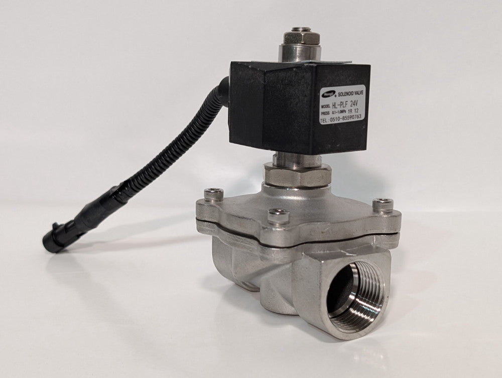 Hengli HL-PLF 24V Pilot Type Two Way High Pressure Solenoid Valve 0.1~1.0MPa
