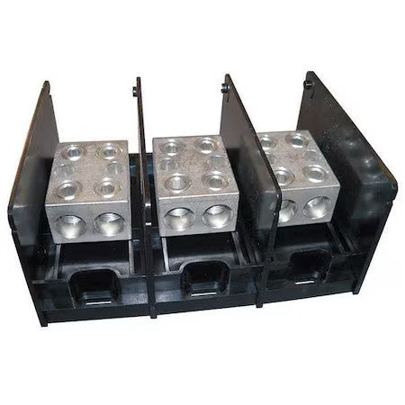 Mersen Mpdb69123 Pwr Dist Block,620A,3P,2P Secondary,600V