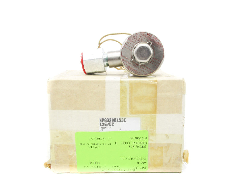 ASCO NP8320A193E 1/4" 125VDC NSMP
