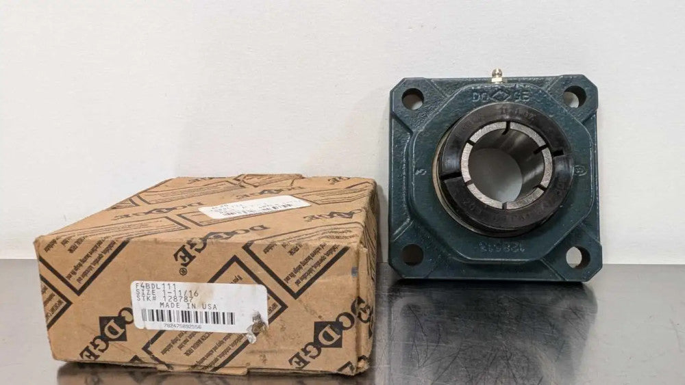 Dodge F4BDL111 4-Bolt Flange Mount Bearing 128787 1-11/16" ID