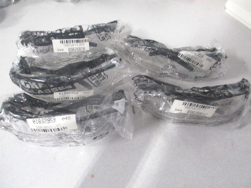 MCR (ST110) Full-Framed, UV Protection Scratch-Resistant Safety Glasses - Qty 5