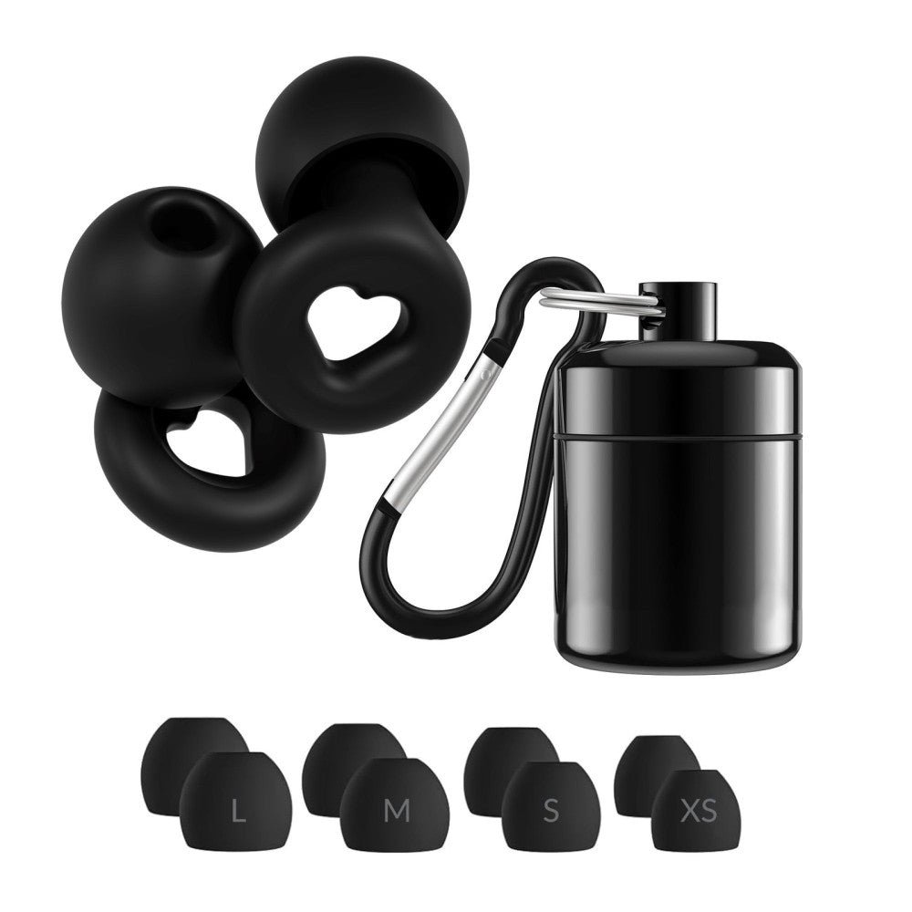 Hush Plugs - Reusable Noise-Reducing Concert Earplugs | Perfect for Sleep, Fo...
