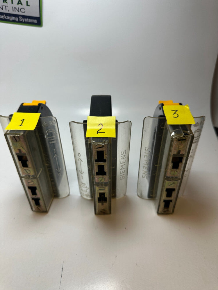 Siemens 3NX1011 Fuse Puller Handle Black (Lot of 3) Good Working Condition