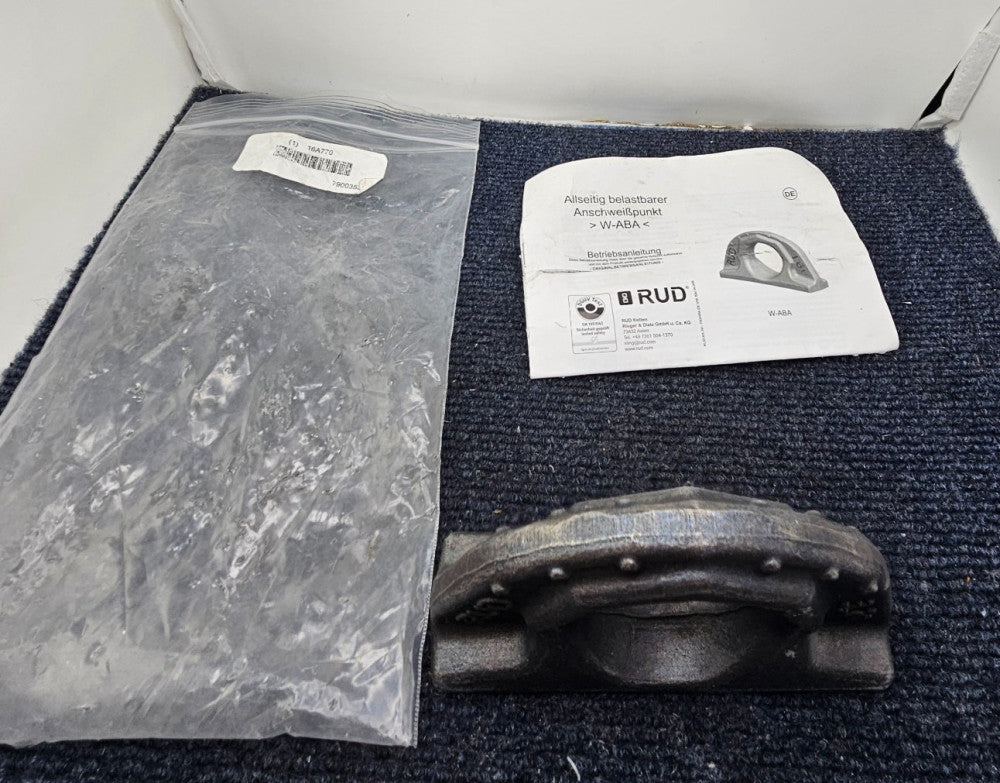 RUD CHAIN 7900353 : Hoist Ring Weld-On 7,050 Lb Load Capacity 716A770