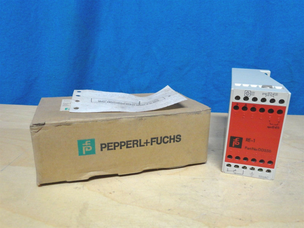 PEPPERL + FUCHS - Isolation Switch Amplifier - RE 1 / 00356 - New in the Box