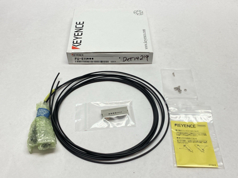 Keyence FU-E11 Transmissive Fiber Unit Area Type 11-mm Wide