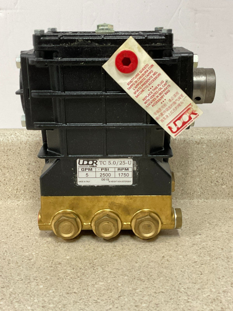 UDOR TC 5.0/25-U GPM 5, 2500psi, 1750RPM NEW