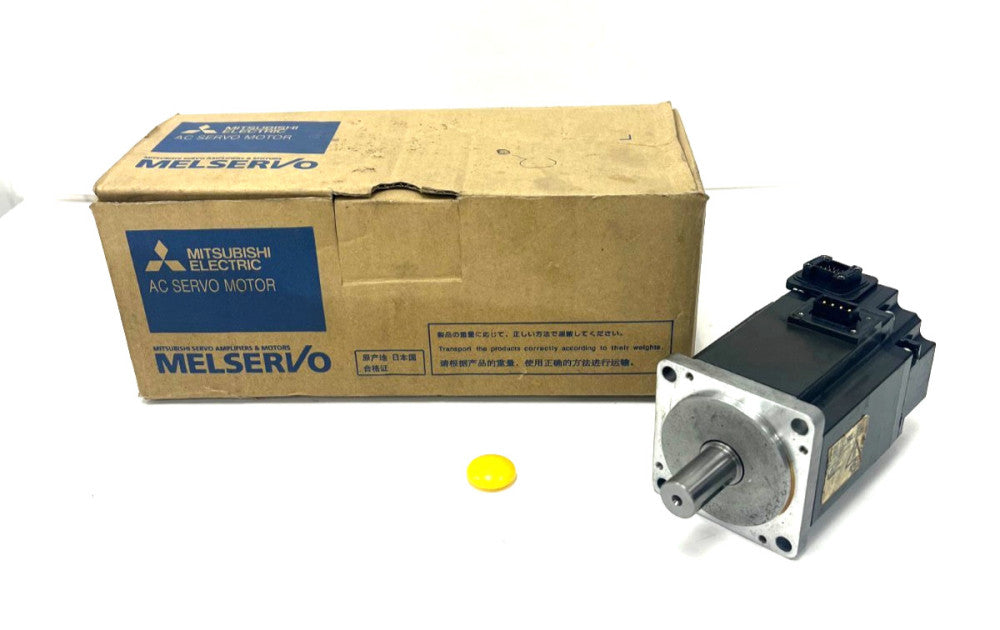 MITSUBISHI ELECTRIC HG-KN43 AC SERVO MOTOR 400W 3000 RPM 7.8 AMP MAX OAL 5"