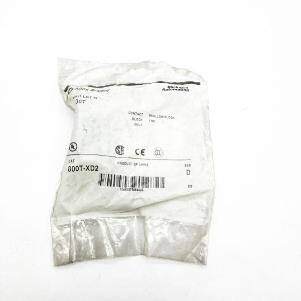 ALLEN BRADLEY 800T-XD2 SER. D NSMP