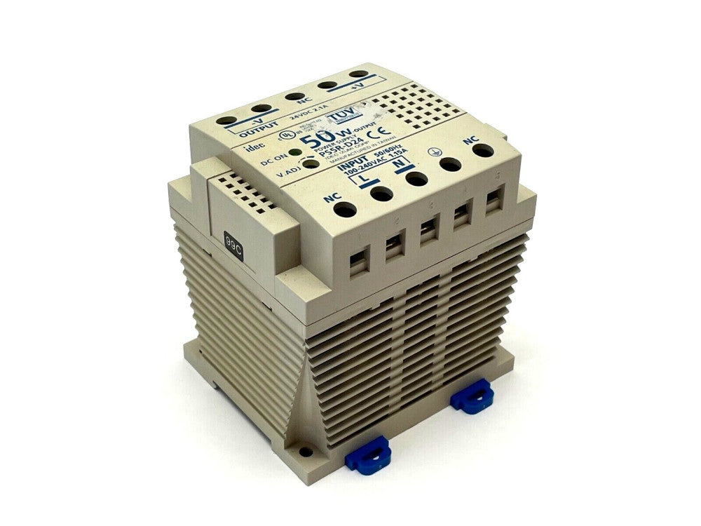 IDEC PS5R-D24 Power Supply AC-DC 24V 2.1A 85-264V In Enclosed DIN Rail Mount