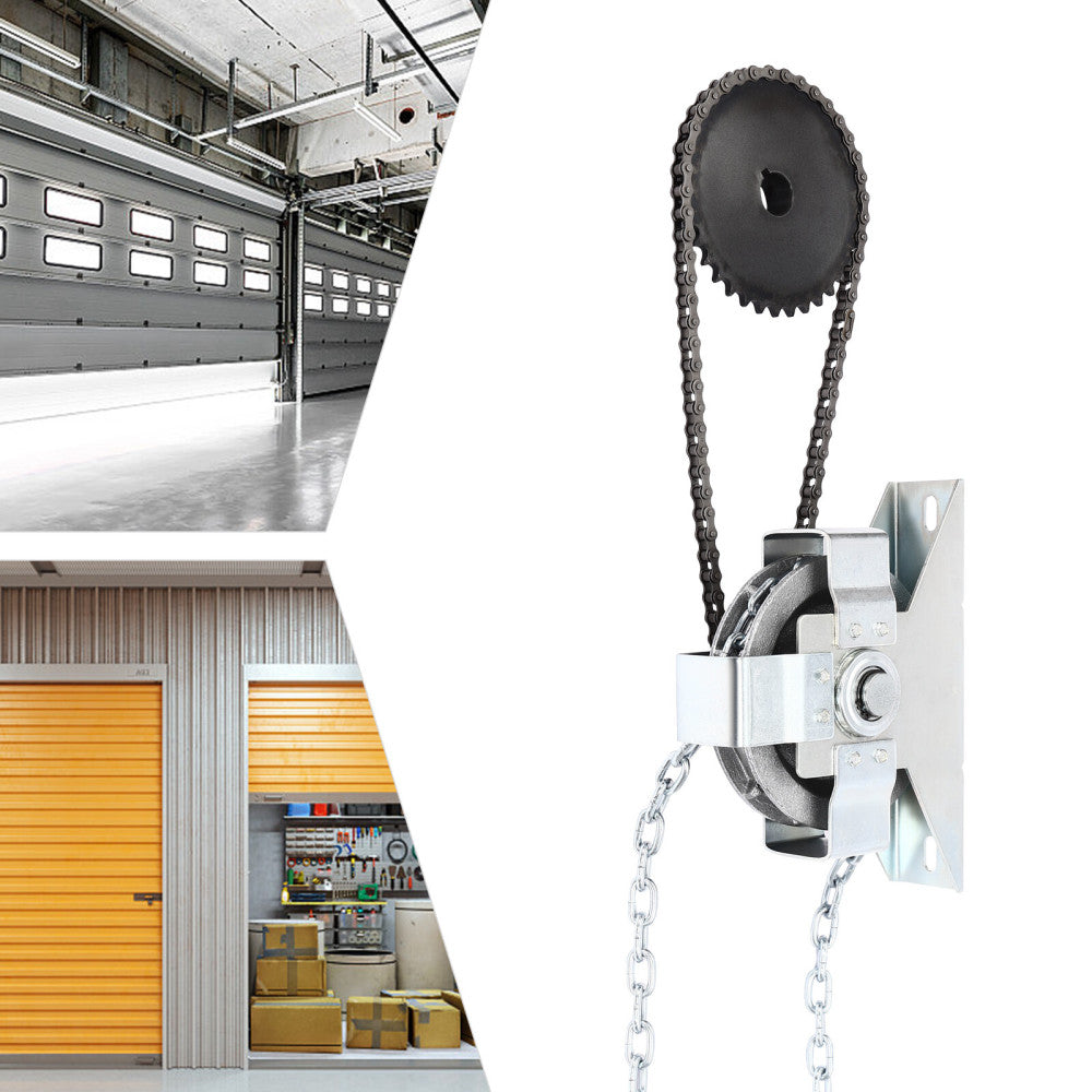 Roll Up Garage Door Jackshaft Chain Hoist For Garage Door Opener Chain Hoist