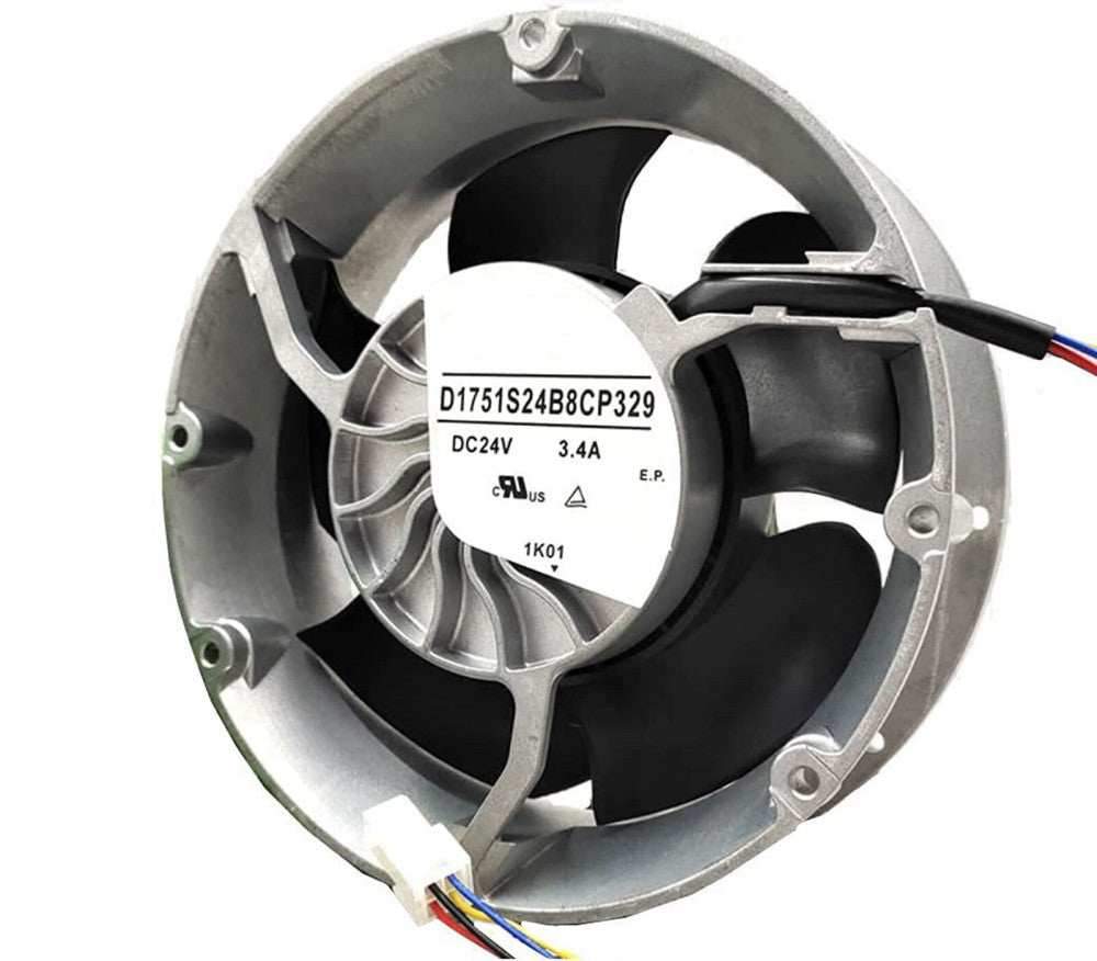 One Brand New SERVO D1751S24B8CP329 17251 DC24V 3.4A 4-wire Inverter Cooling Fan