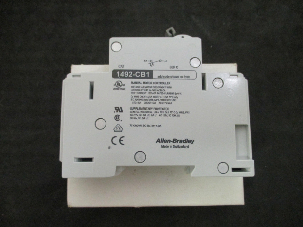 Allen Bradley 1492-CB1H150 15A Circuit Breaker Series C
