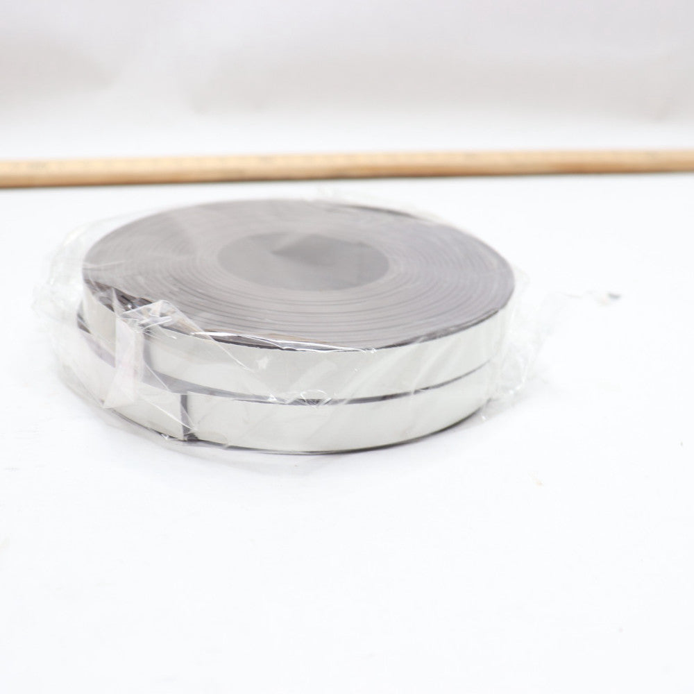 (2-Pk) GWYBKQ Flexible Magnetic Tape 1/16" Thick x 1/2" Wide x 16' - Tape Only