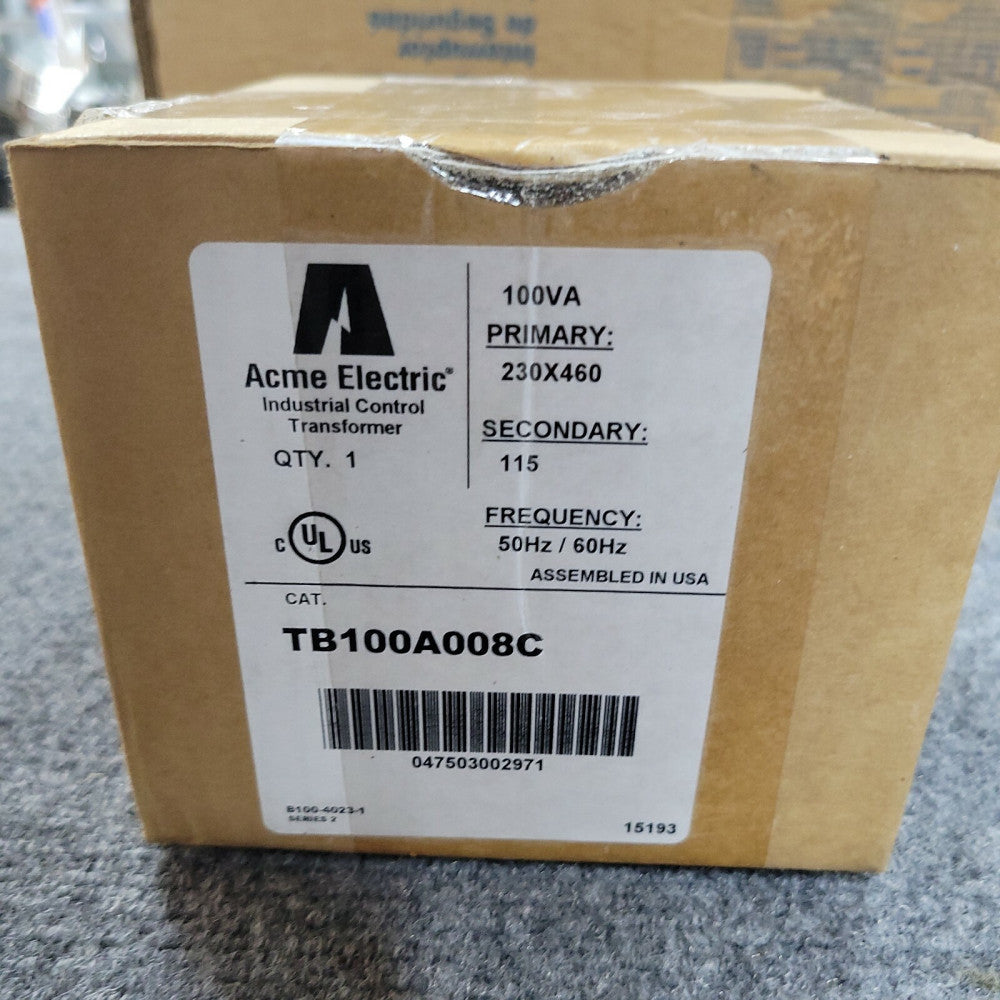 ACME ELECTRIC TB100A008C