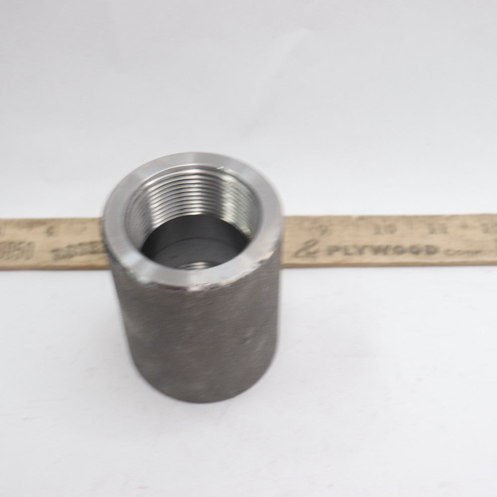Coupling Forged Steel Black Class 3000 1-1/2"