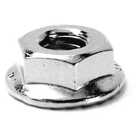 Foreverbolt Fb3fhn51618p25 Serrated Lock Nut, 5/16"-18, 316 Stainless Steel,