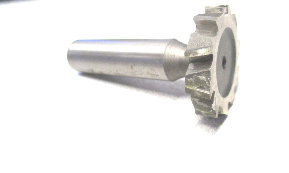 KEO (709) 1-1/8 x 1/2 x 2-1/2 10-Tooth Staggered RH HSS Woodruff Keyseat Cutter