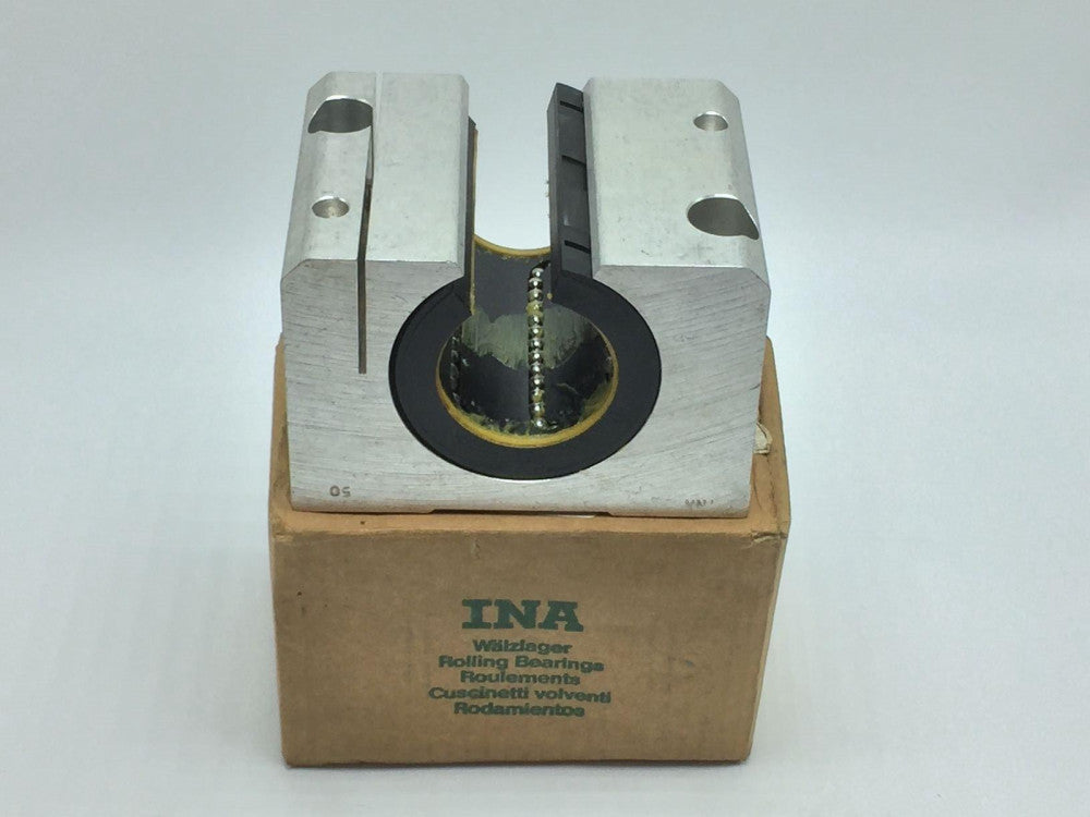 NEW INA KGNOS-50-B-PP-AS Linear Ball Bearing and Housing 50mm Bore