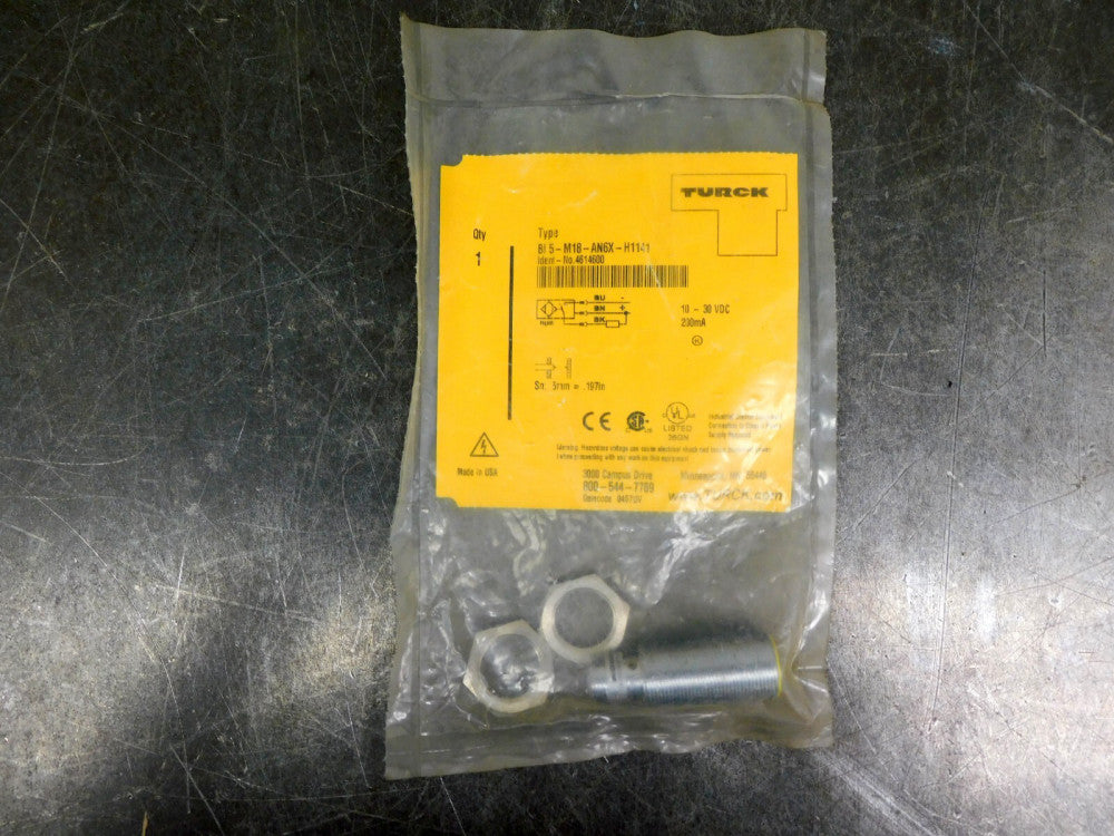 TURCK Bi5U-M18-AN6X-H1141 Inductive Proximity Switch Sensor