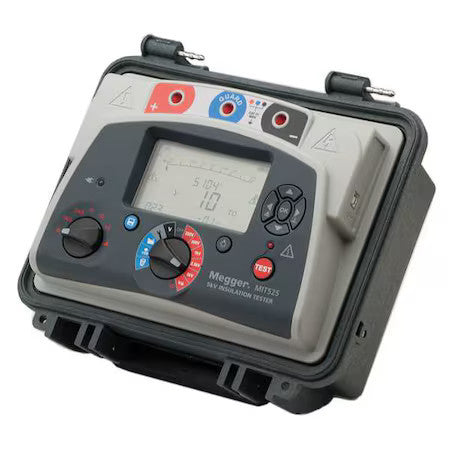 Megger Mit525 Ac And Battery Megohmmeter,5000Vdc
