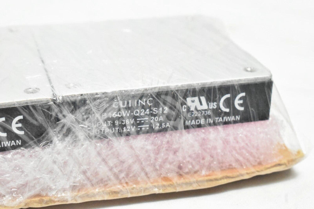 CUI VHB150W-Q24-S12 Isolated DC/DC Converter 12V 150W (12V 12.5A Out; 9-36V In)