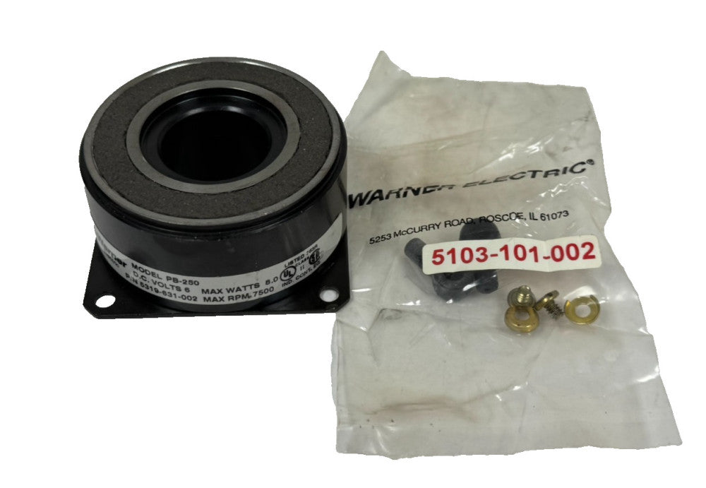 NEW WARNER ELECTRIC PB-250 CLUTCH BRAKE 5319-631-002