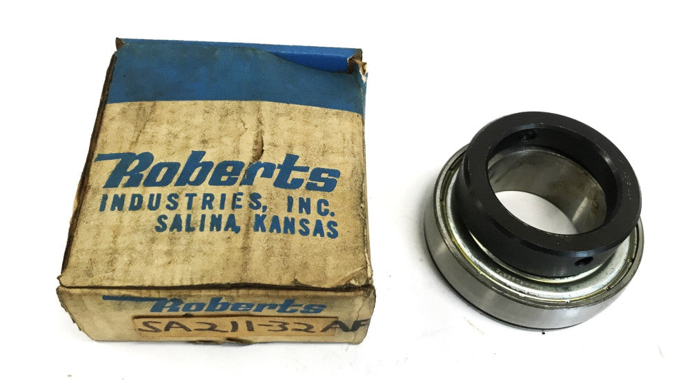 Roberts Ball Bearing with Locking Collar SA211-32AF NOS