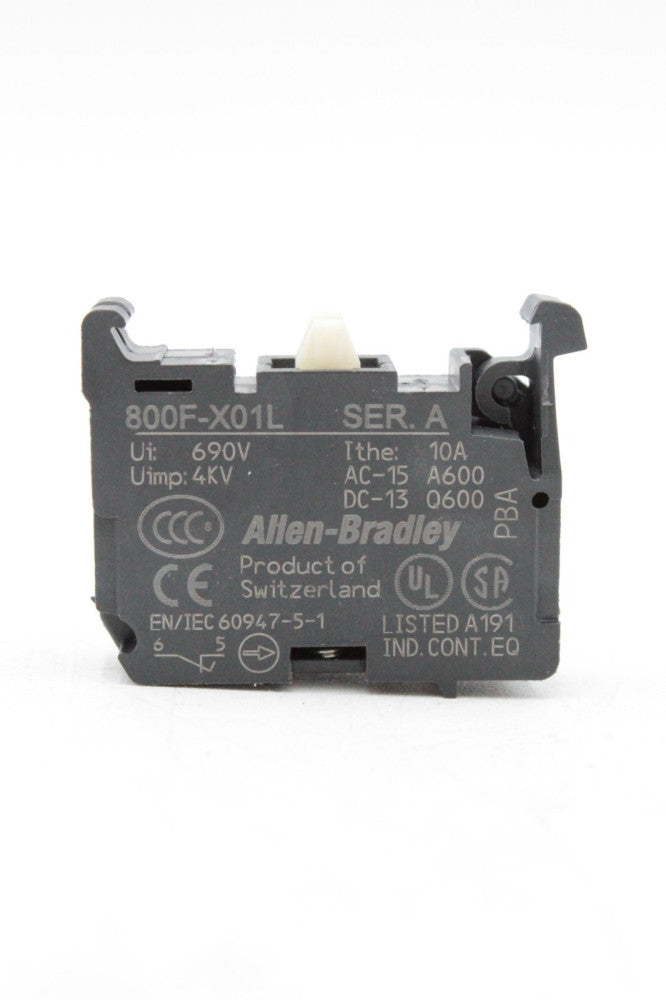 Allen-Bradley 800F-X01L Contact Block