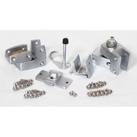 Asi Global Partitions 40-8571007 Zamac Door Kit Use W/Polymer Partition