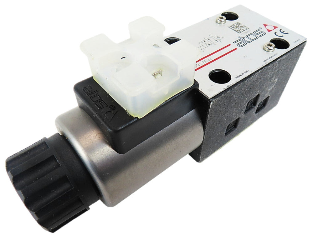 Atos DHE-0631/2 DC20 Hydraulic Directional Solenoid Valve Coil: 24VDC NEW NO BOX