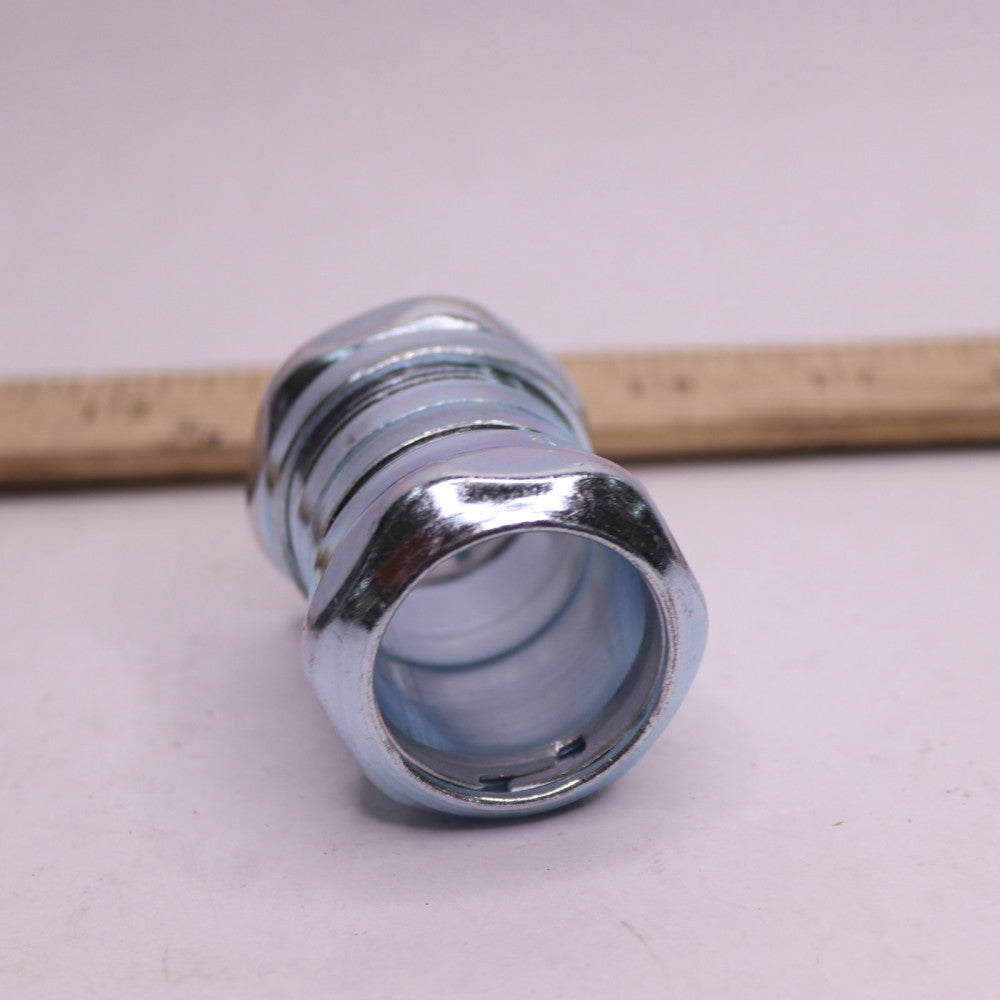 Compression Coupling EMT Steel Gray 1" 2-5/16" OAL