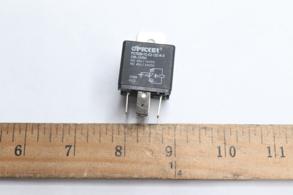 Picker Mini ISO Relay Dust Cover with Metal Bracket 12VDC SPDT 40A