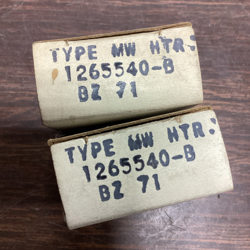 Westinghouse BZ 71 MW Heater Element 1265540-B *Lot Of 2* G26