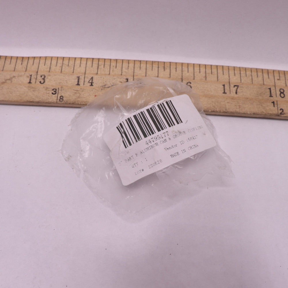 WorkSmart Cam & Groove Male Adapter Part F Aluminum 2" 44795177