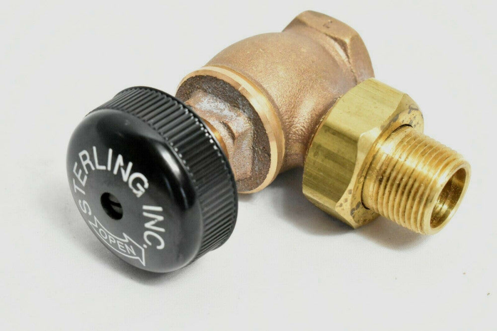 Market Forge 10-3661 Radiator Valve 3/4" M24/M36 (New from Bulk Packaging)
