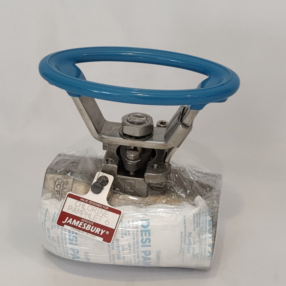 Jamesbury 9FAC3673XT48 Manual Ball Valve Xtreme Seats 2" 2000CWP CF8M