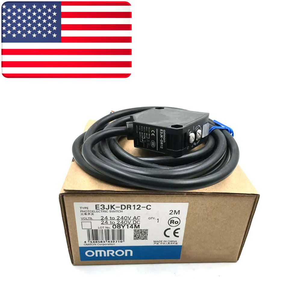 New In Box OMRON E3JK-DR12-C Photoelectric Switch Sensor - US Stock