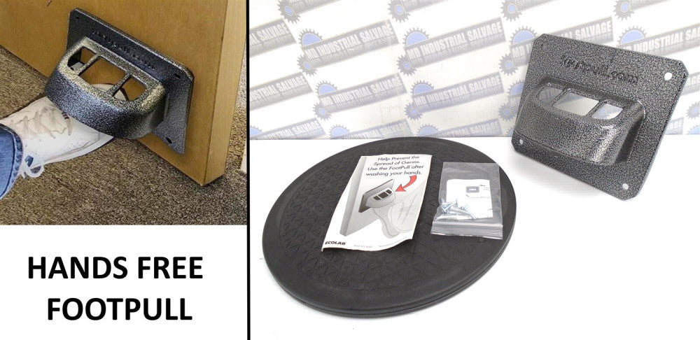 FOOTPULL - FP03 - Commercial Aluminum HANDS FREE DOOR FOOT PULL - (NEW)