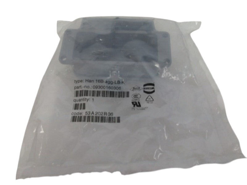 HARTING HAN16B-AGG-LB-K PANEL HOUSING NSMP