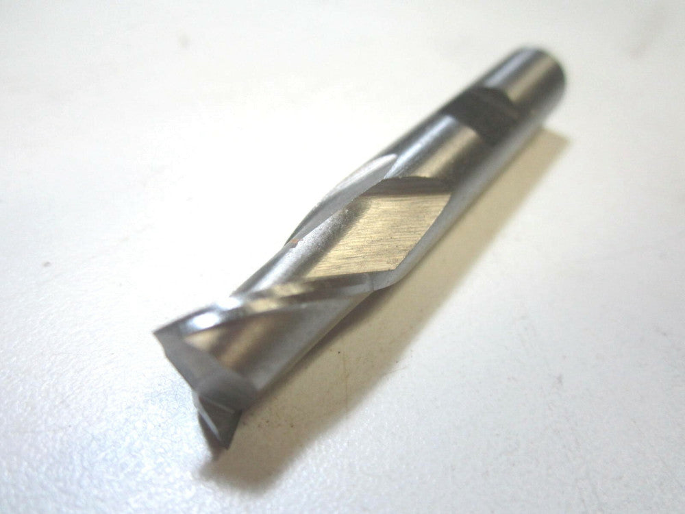 MHC 3/8" HSS 2F Center Cutting End Mill 3/8 x 3/8 x 1/2 x 2.33"