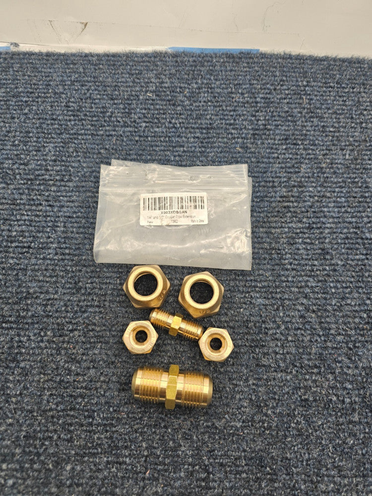 (QTY 4) 1/4" and 1/2" Copper Pipe Extension