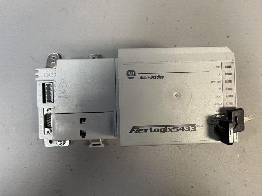 ALLEN BRADLEY FLEXLOGIC PROCESSOR UNIT CPU 1794-L33 Series A