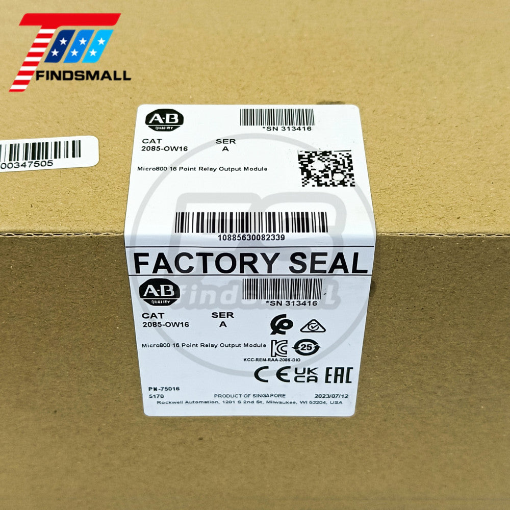 NEW Factory Sealed 2085-OW16 AB Micro800 16 Point Relay Output Module