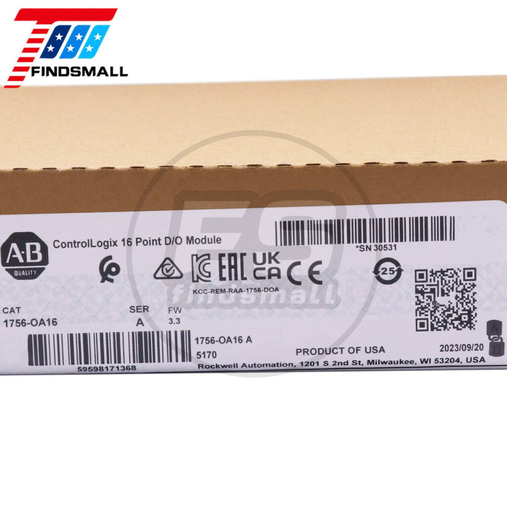 New Sealed Allen Bradley 1756-OA16 Ser A ControlLogix 16 Point AC Output Module