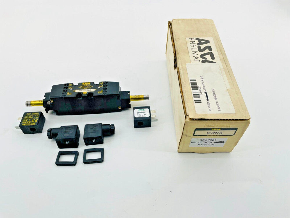 New Asco 54100376 Pneumatic Valve 110/115VAC