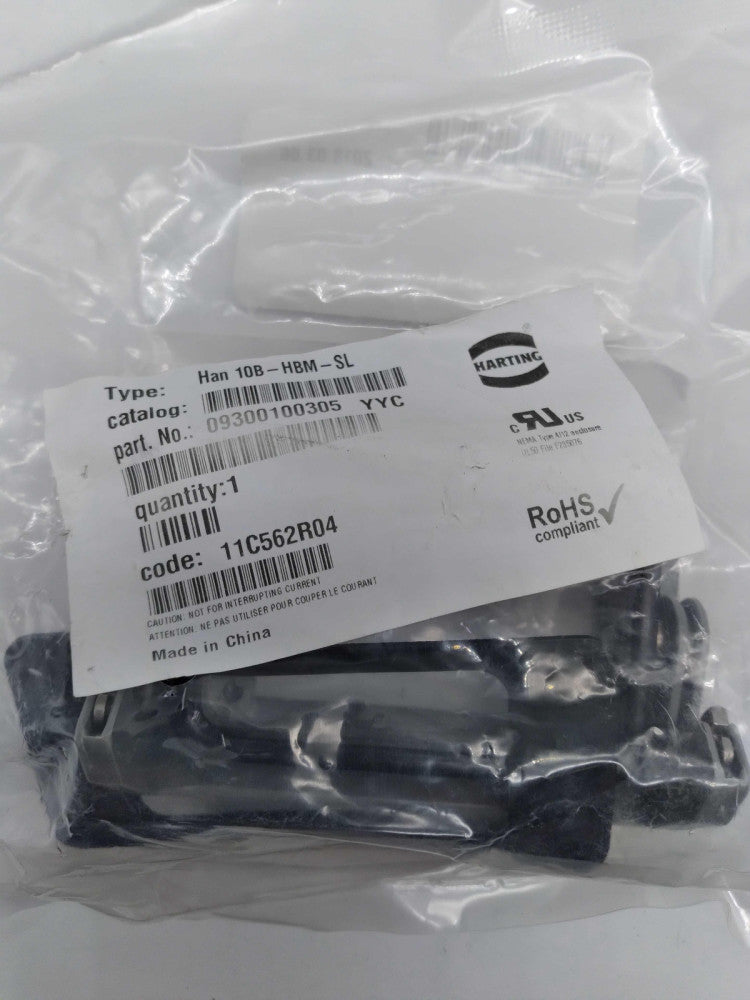 NEW Harting HAN-10B-HBM-SL Power Connector Heavy Duty 09300100305 YYC