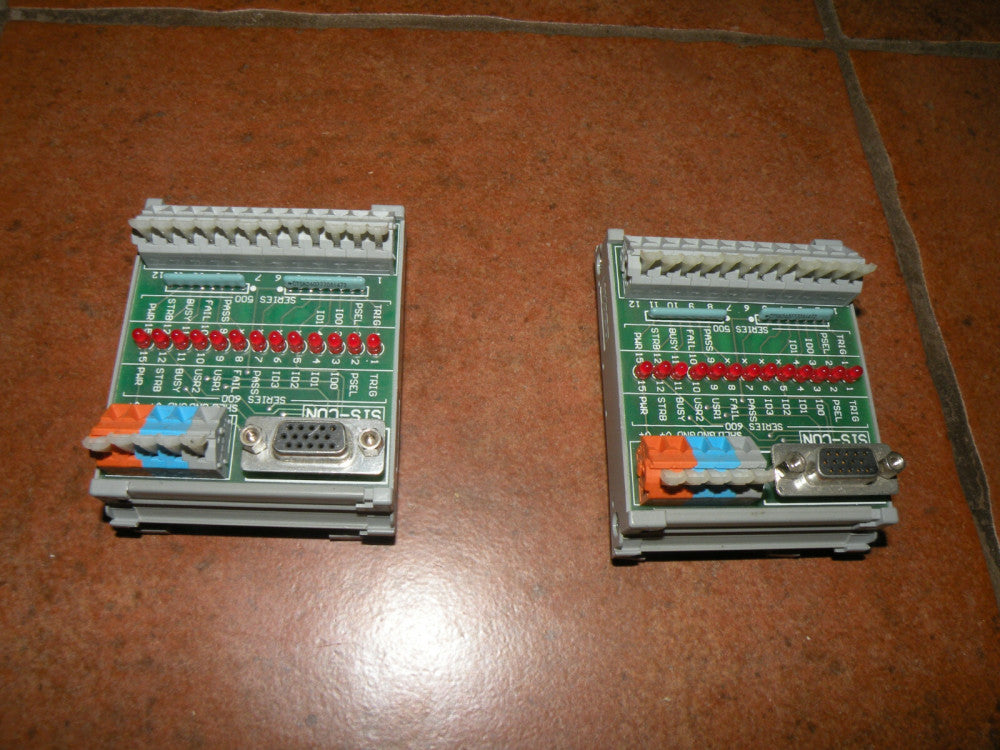 (1) WAGO 500 / 600 Series I/O Module SIS-CON Machine Vision Breakout Interface