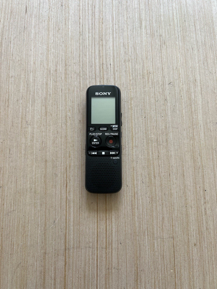 Sony IC Handheld Digital Voice Recorder ICD-PX312 Tested Black