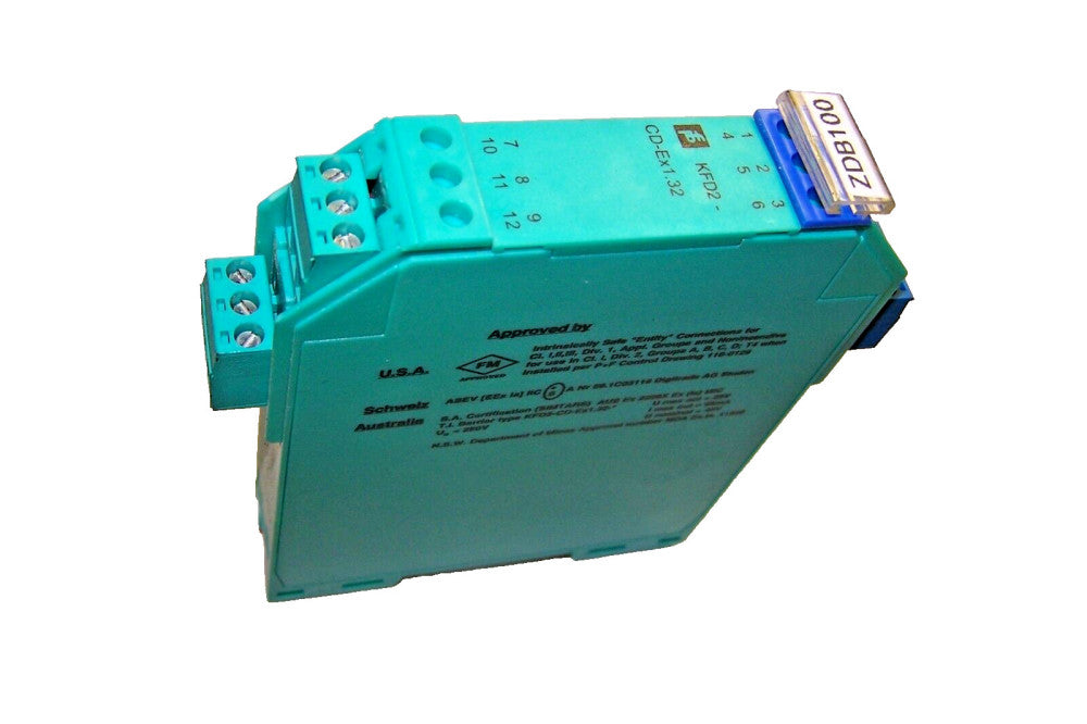 PEPPERL + FUCHS KFD2-CD-Ex1.32 TRANSFORMER ISOLATED DRIVER